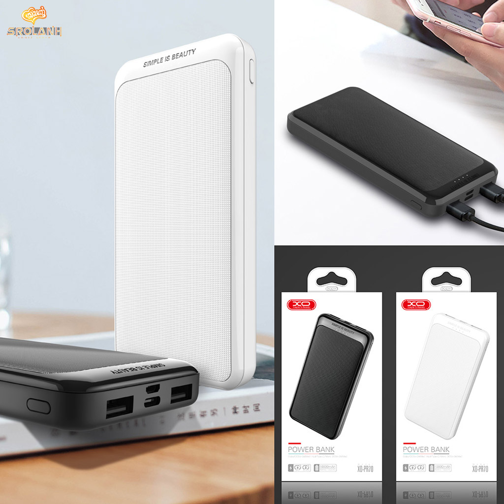 XO PR70 power bank 10000mAh SROLANH